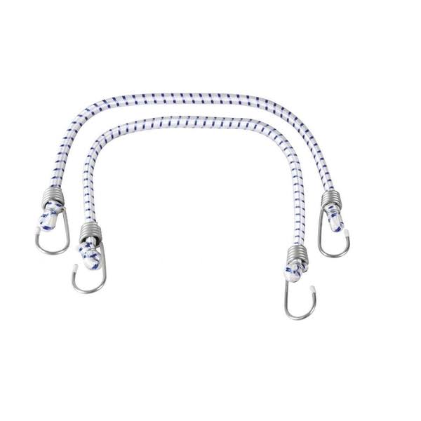 Supatool Bungee Cord Set With Metal Hooks 600mm x 12mm