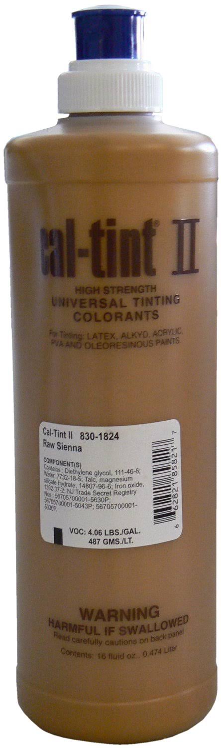 Chromaflo 830-1824 Cal-Tint II 16-Ounce Colorants Raw Sienna