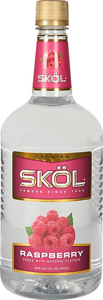 Skol Raspberry Vodka - 1.75 L