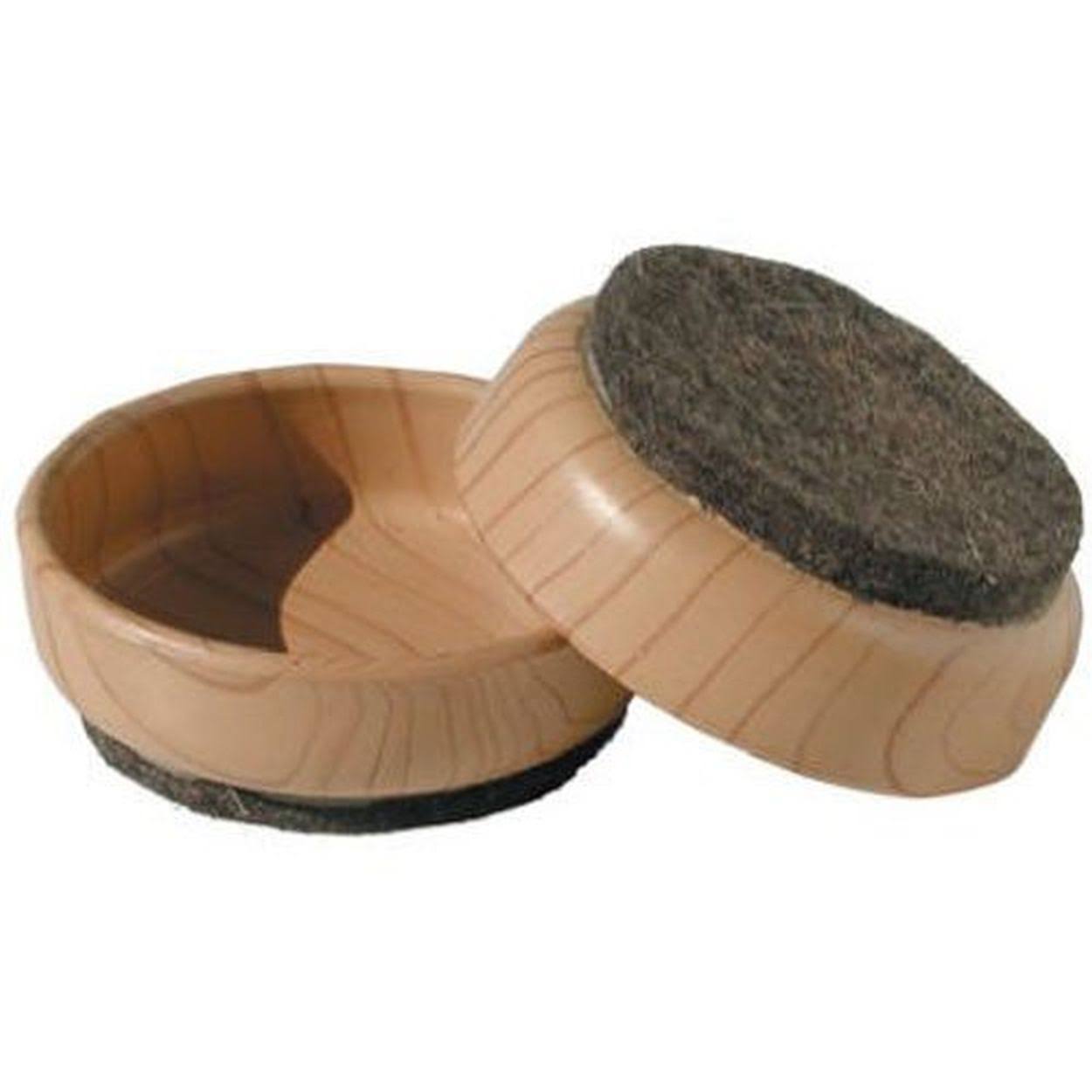 Shepherd Hardware 9364 Wood Furniture Cup - 2-3/8", 4pk