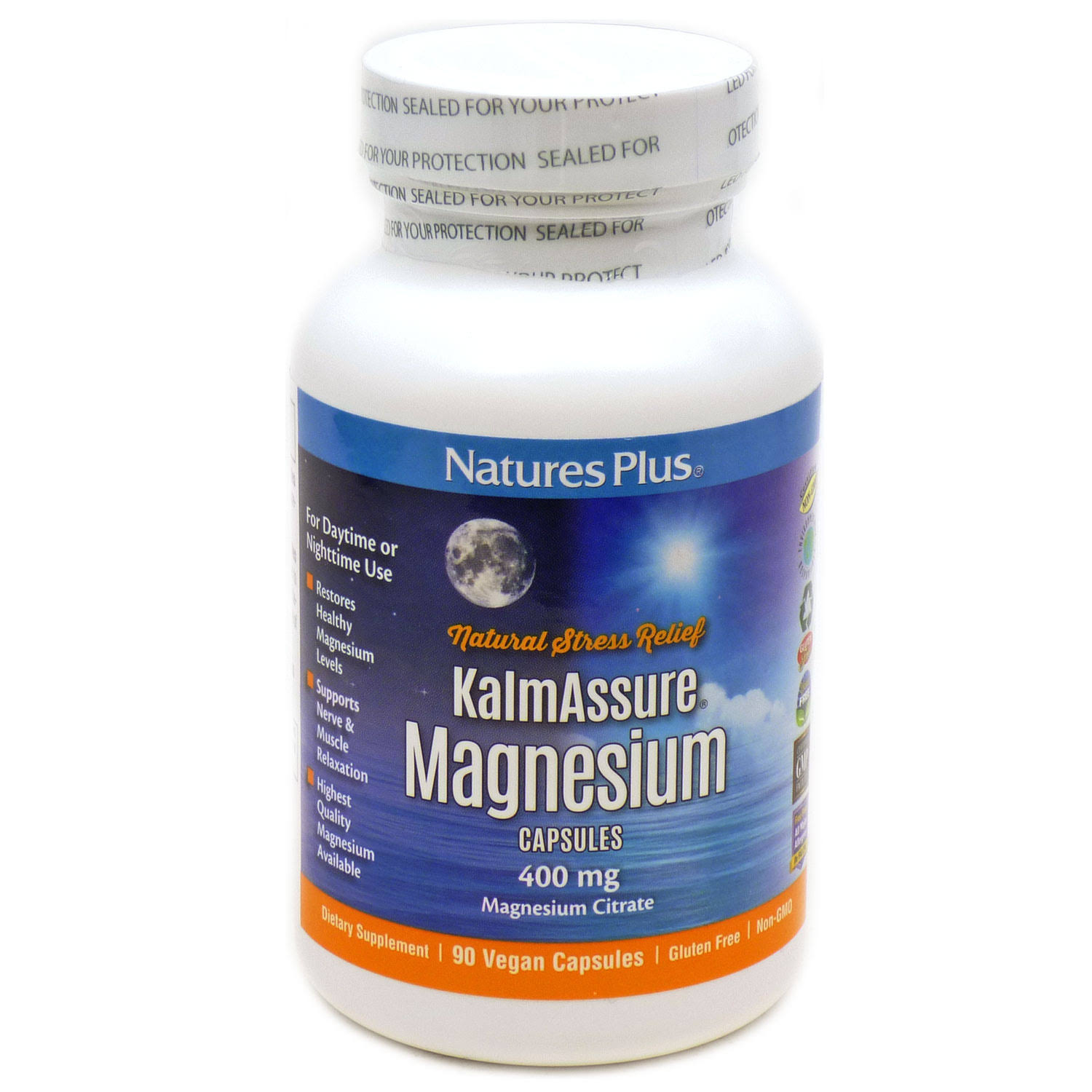 Nature's Plus KalmAssure Magnesium Supplement - 400mg, 90ct
