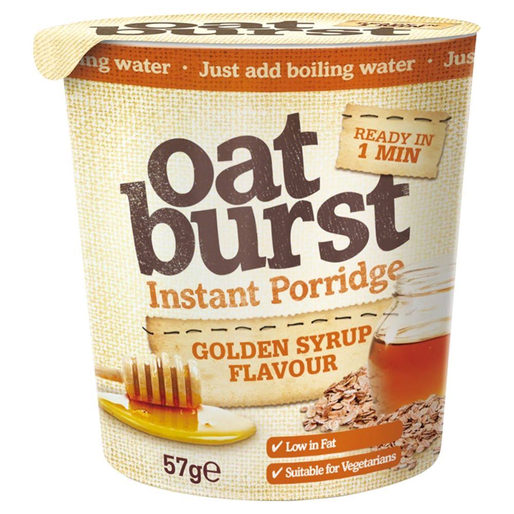 Oatburst Instant Porridge Golden Syrup 57g