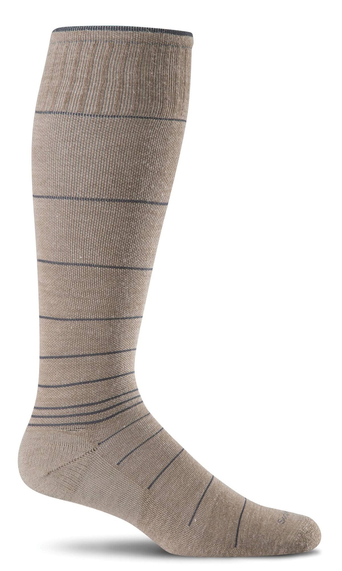 Sockwell Men's Circulator Compression Socks - Khaki, Medium/Large