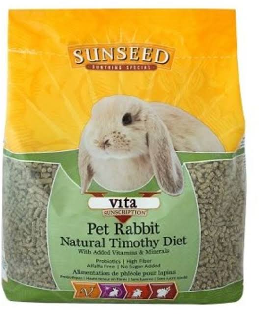 Sunseed Vita Sunscription Timothy Pet Rabbit Food