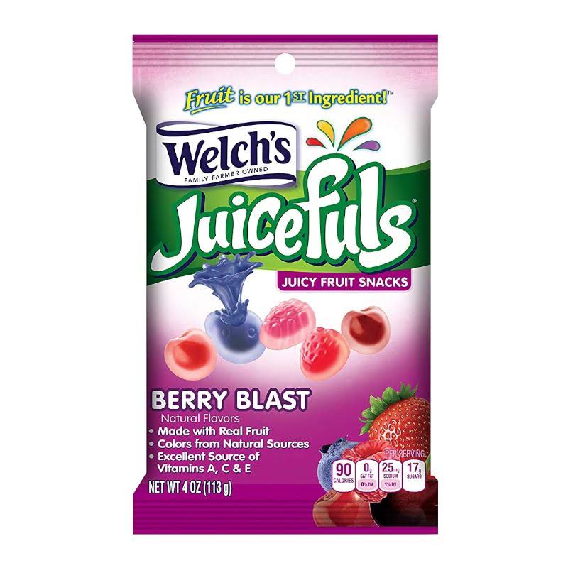 Welch's Juicefuls Fruit Snacks Berry Blast - 4oz (113g)