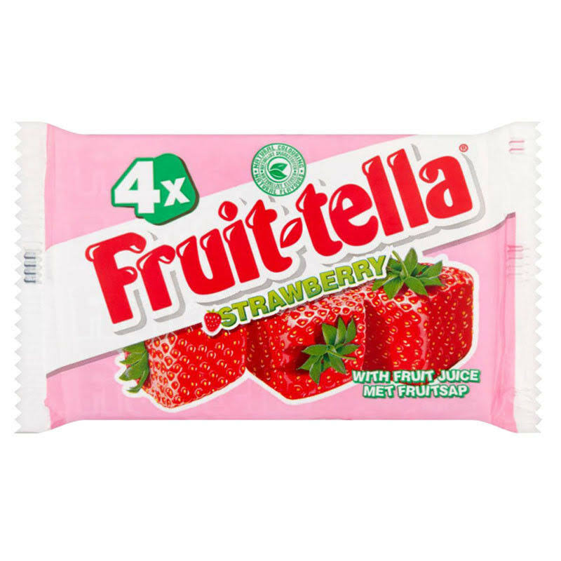 Fruittella Strawberry Chews - Multipack, 4pk, 41g