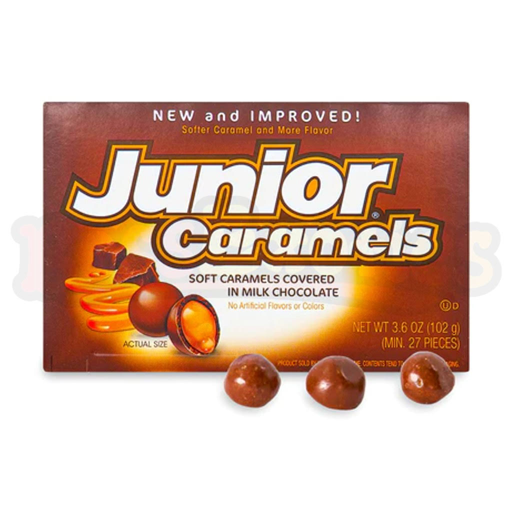 Junior Caramels 102g Box