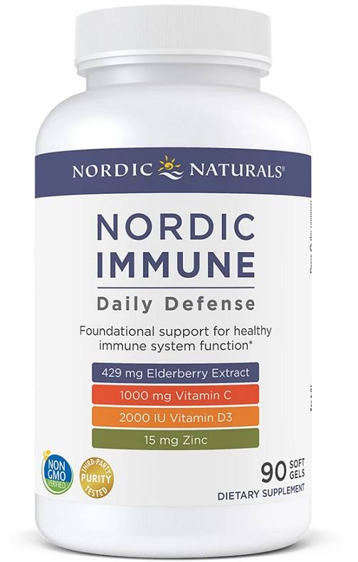 Nordic Naturals - Nordic Immune Daily Defense - 90 Softgels