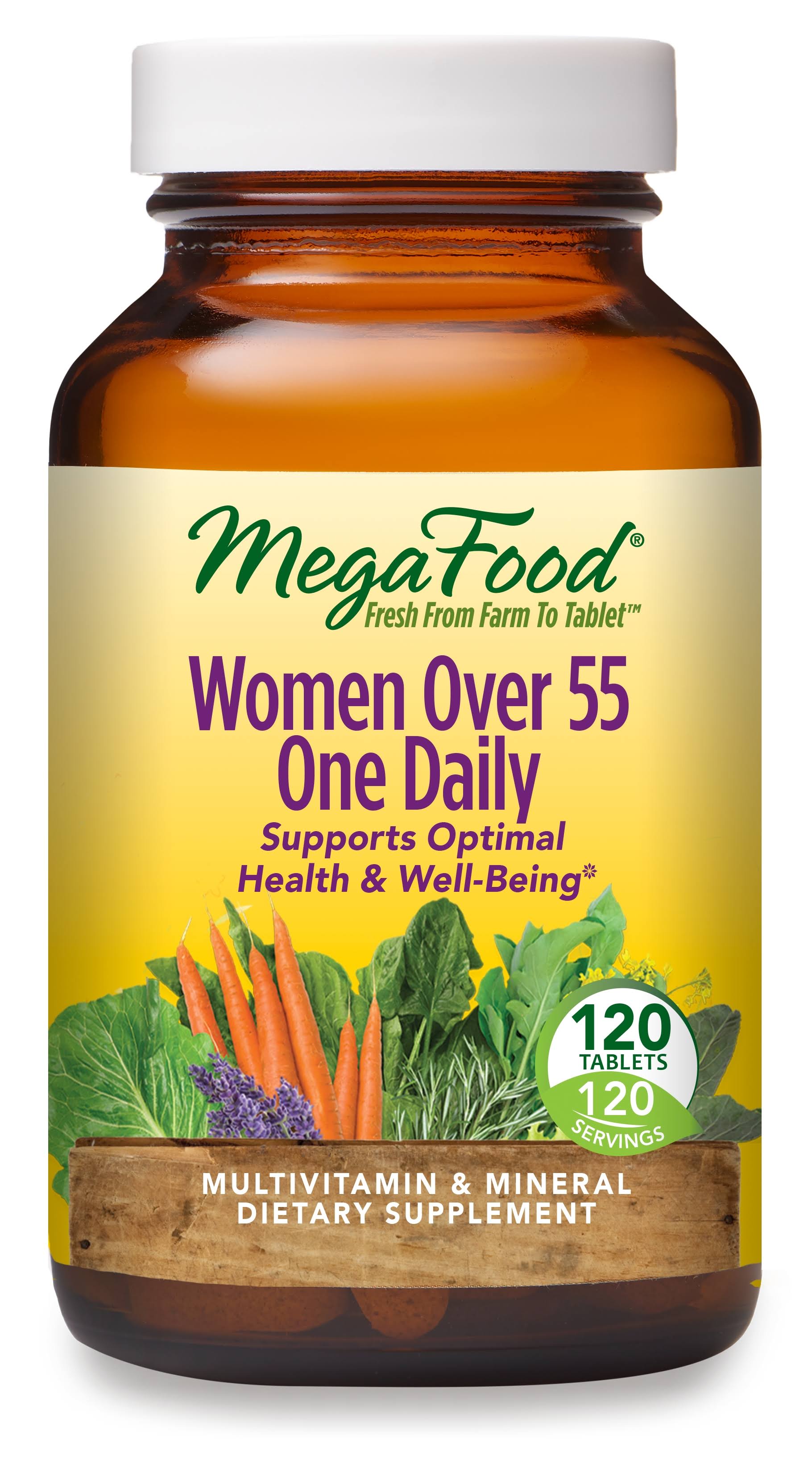MegaFood - Women Over 55 One Daily - 120 Tablets