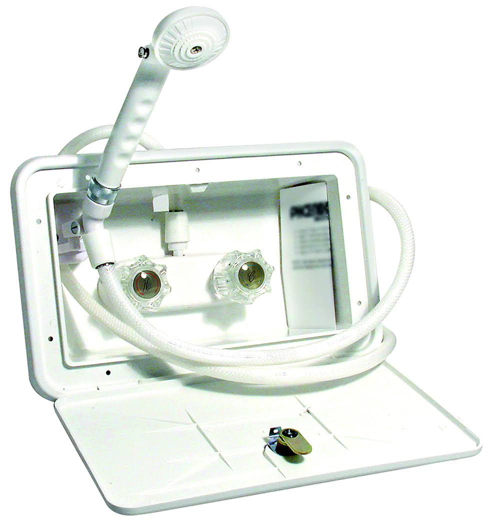 Phoenix Products Exterior Shower - White