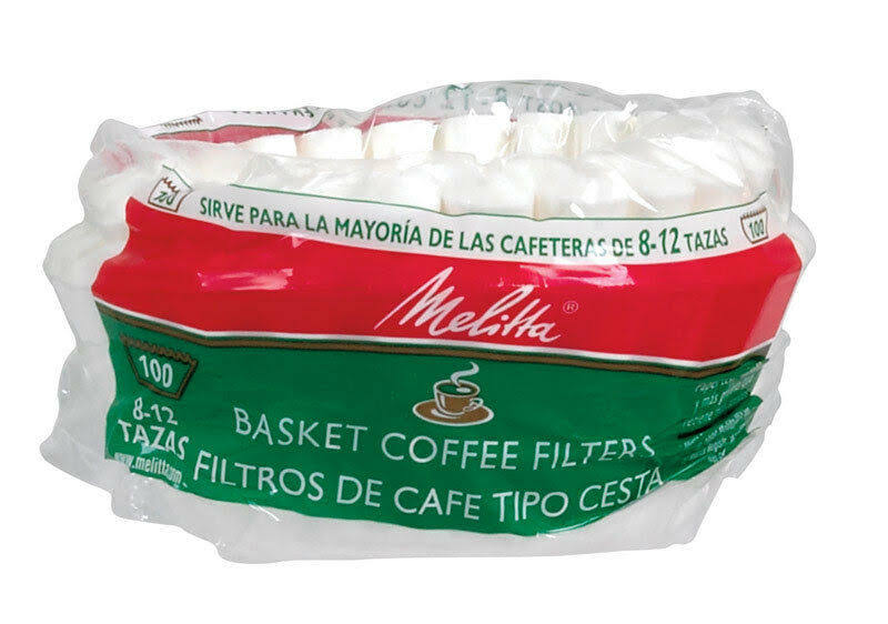Melitta Basket Coffee Filters - White, 100ct