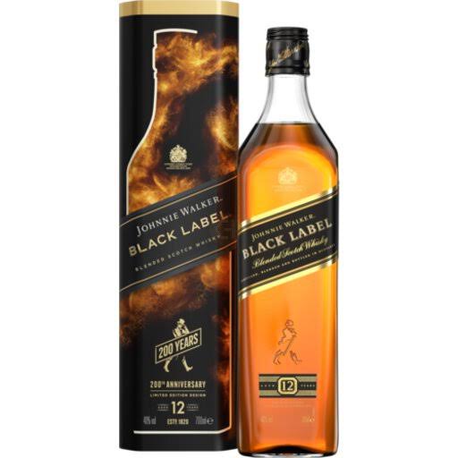 Johnnie Walker Black Label Blended Scotch Whisky - 750 ml
