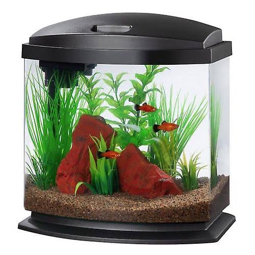 Aqueon LED MiniBow 2.5 SmartClean Aquarium Kit Black - 2.5 Gallon