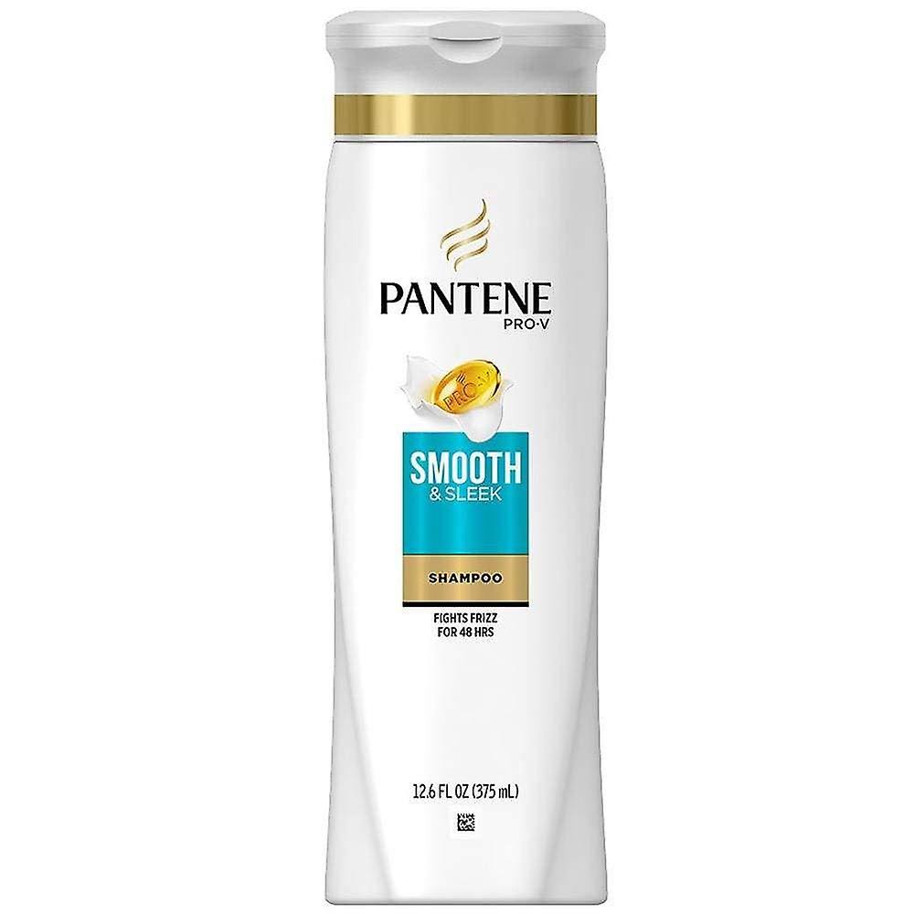 Pantene Pro-V Anti-Frizz Shampoo - Smooth & Sleek with Argan Oil, 370ml