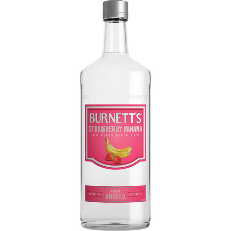 Burnett's Strawberry Banana Vodka - 750ml