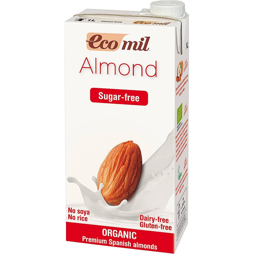 Ecomil Sugar Free Organic Almond Milk - 1L