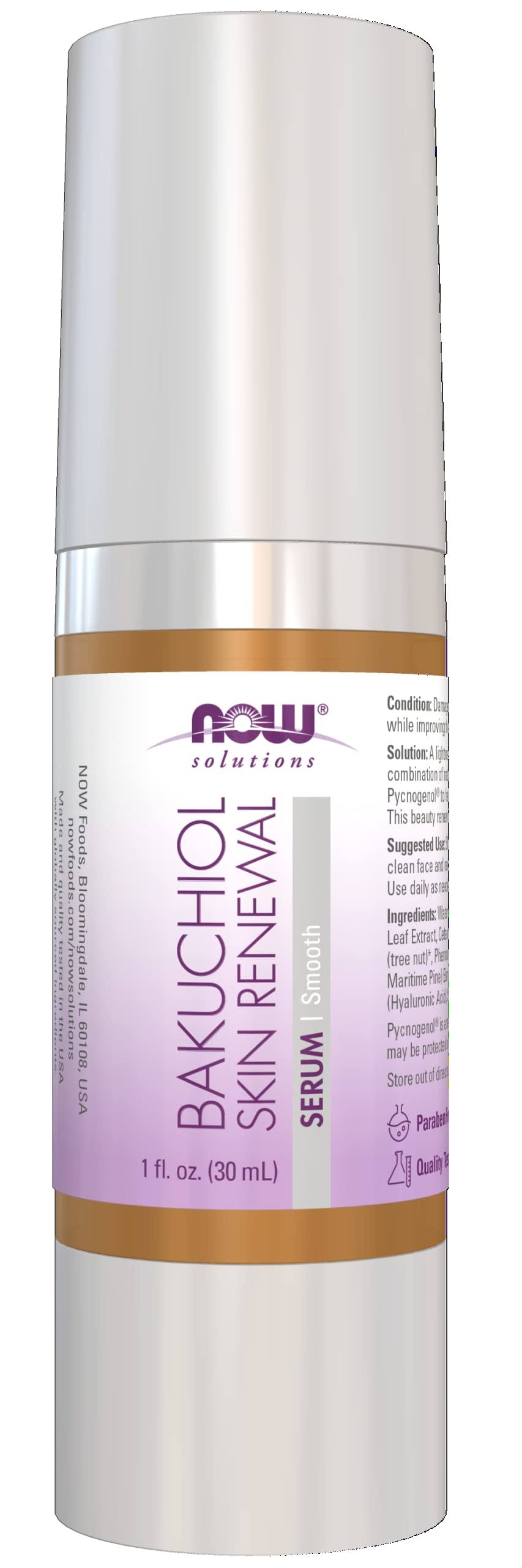 NOW Foods Bakuchiol Skin Renewal Serum 1 fl oz
