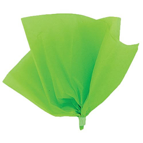 Unique Industries Tissue Gift Wrap - Lime Green, 10 Sheets