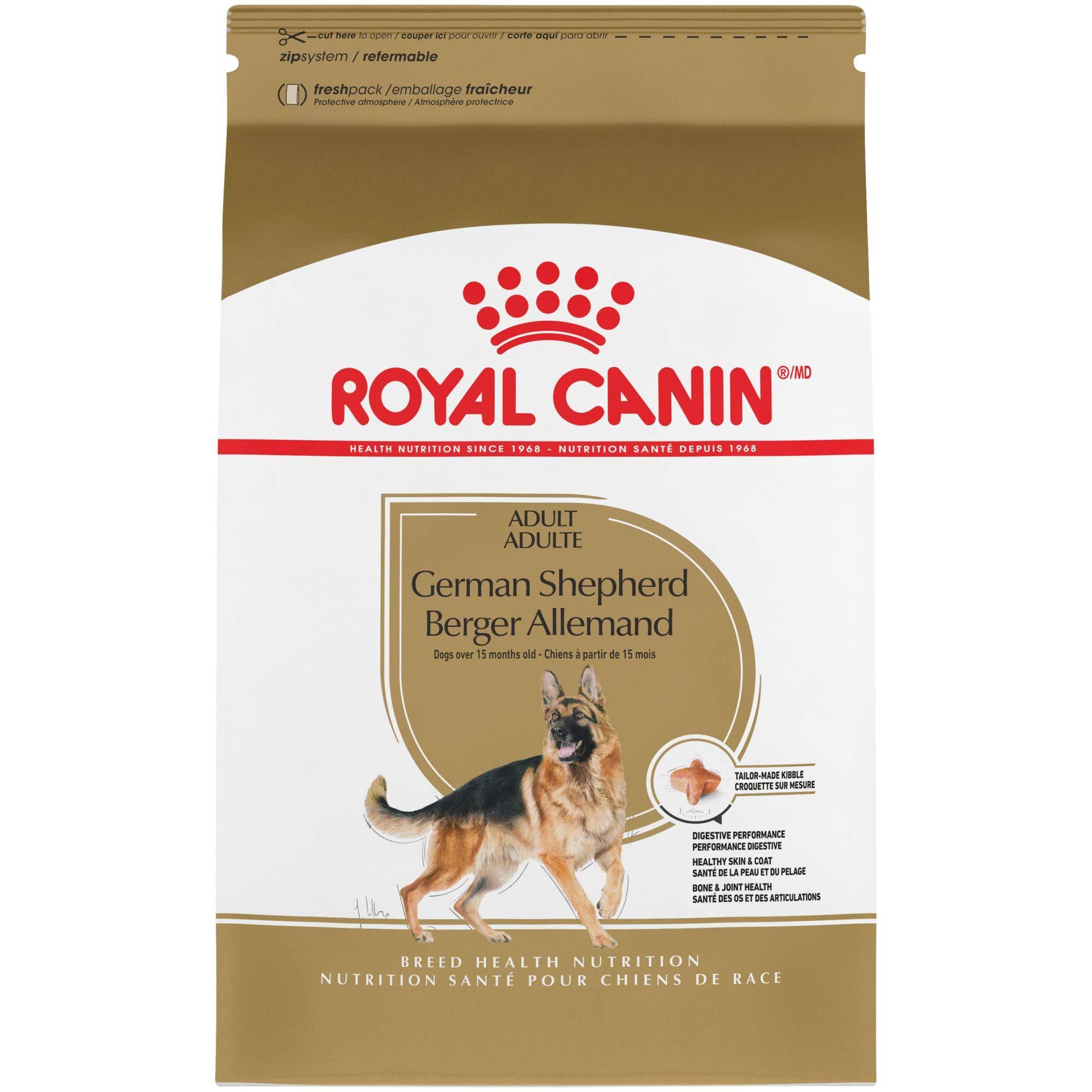Royal Canin Breed Health Nutrition German Shepherd Adult Dry Dog Food - 30lbs