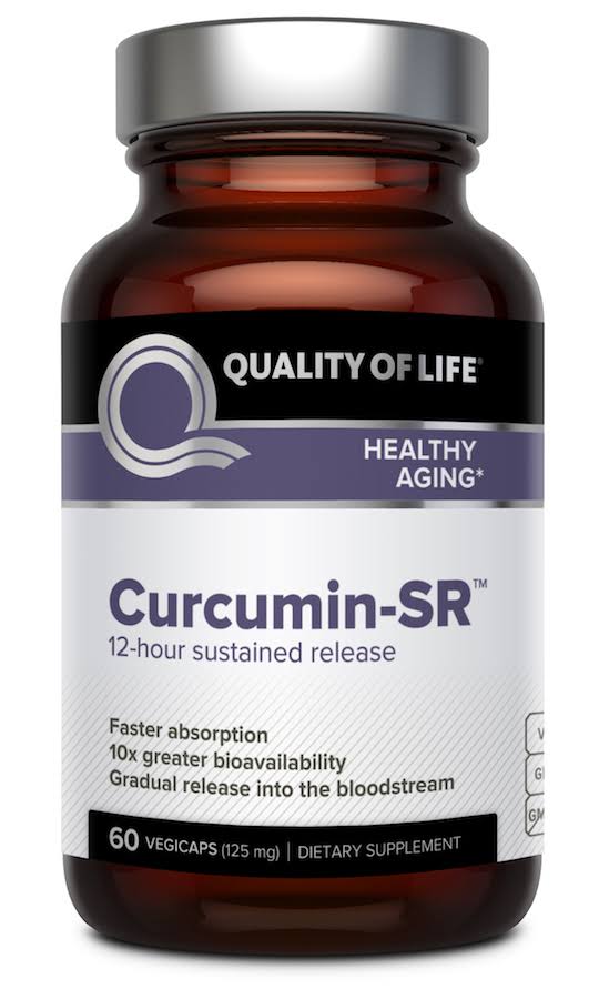 Quality of Life Labs Curcumin SR Dietary Supplement - 60ct