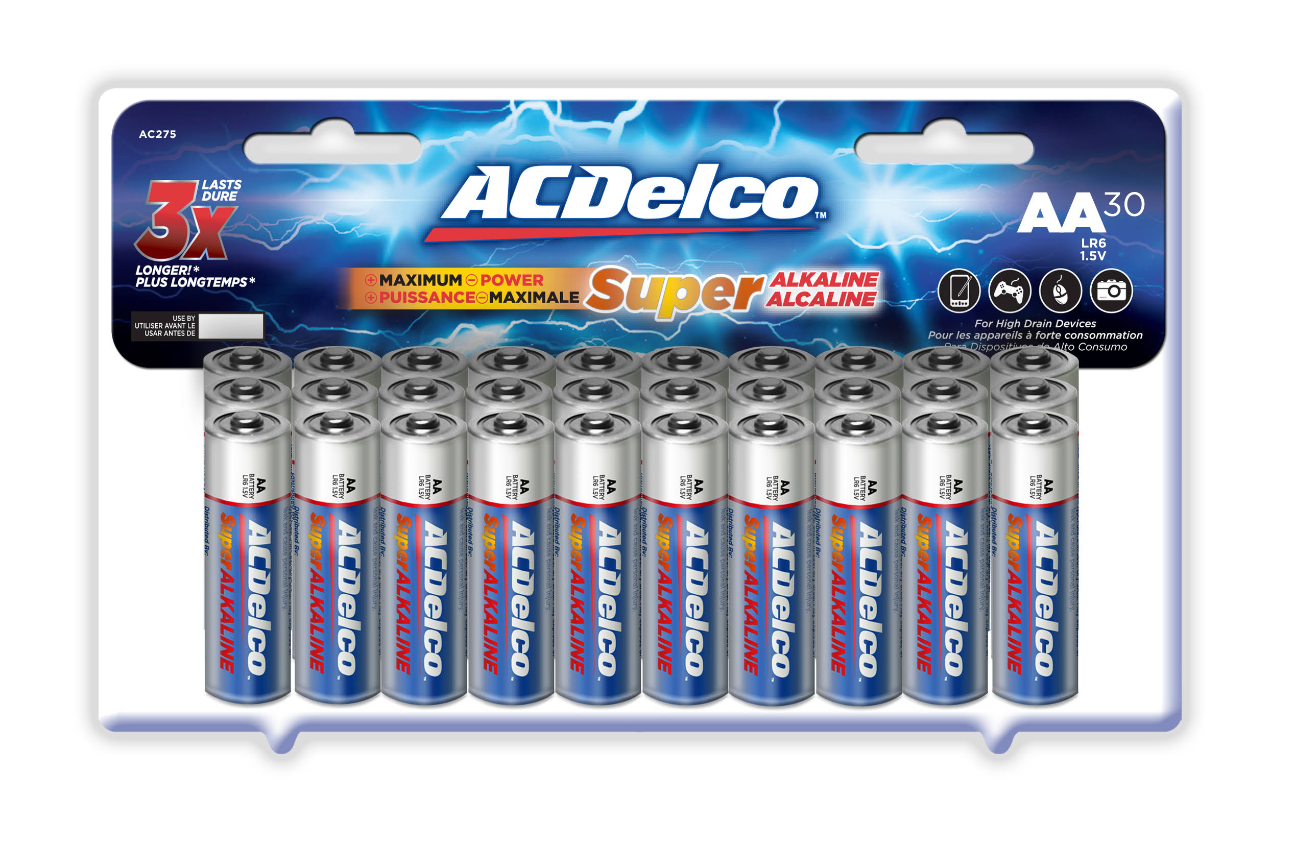 AC Delco 24AA Alkaline Batteries