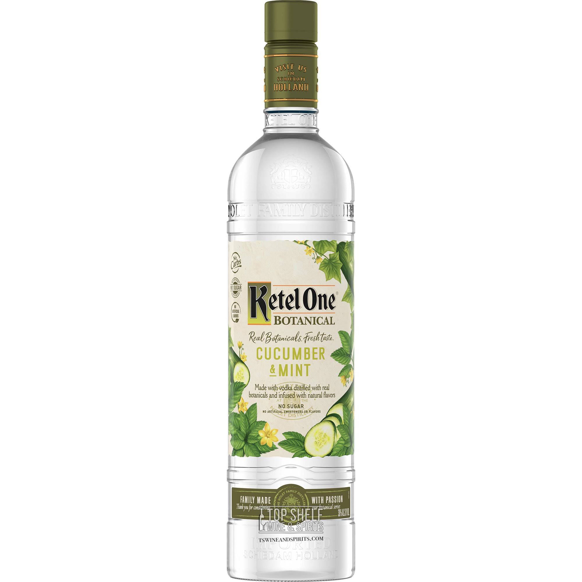 Ketel One Vodka, Cucumber & Mint - 750 ml