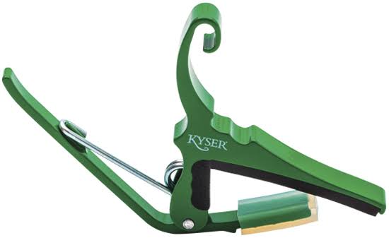 Kyser Quick-Change 6 String Guitar Acoustic Capo Emerald Green