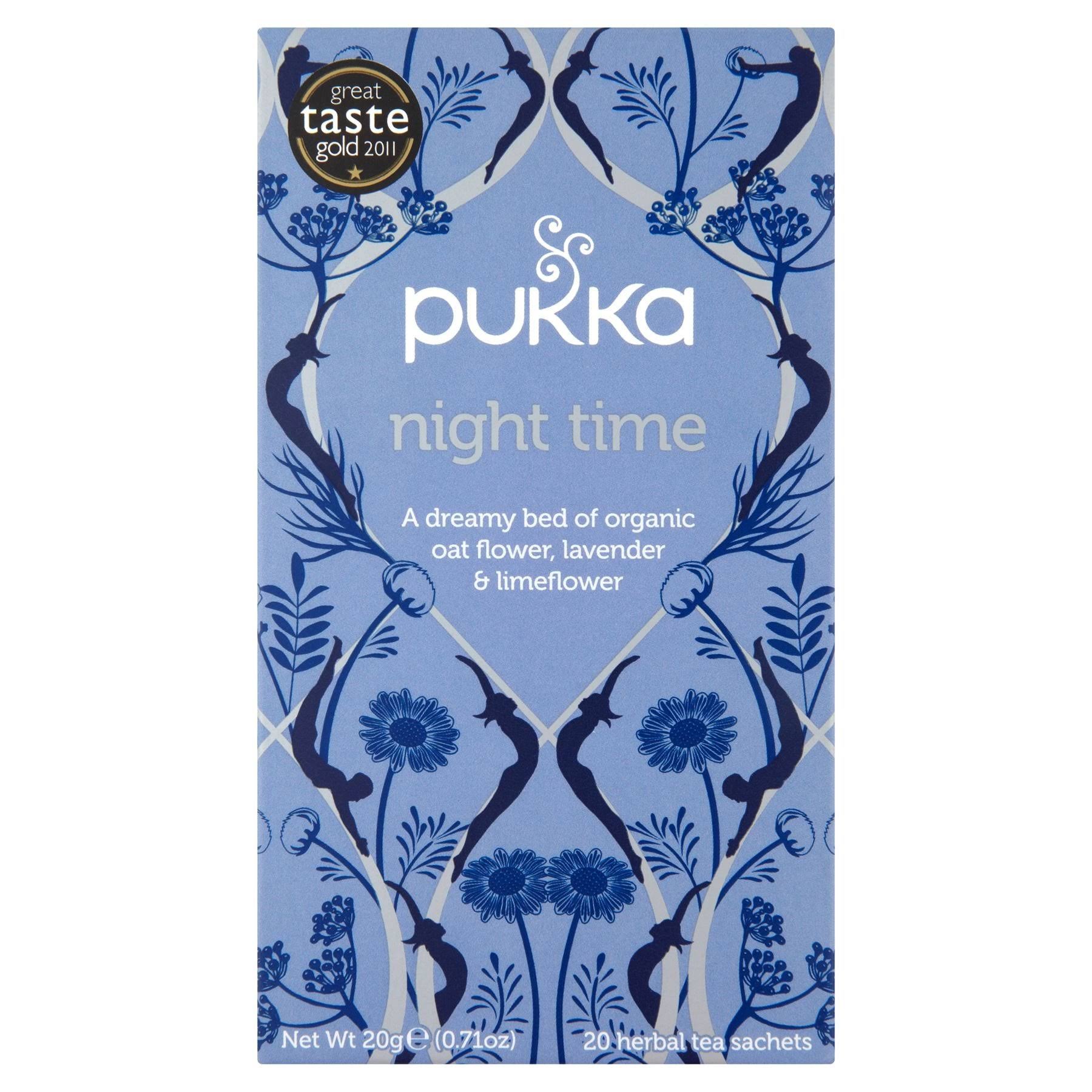 Pukka Organic Herbal Tea - Night Time, 20g, 20ct