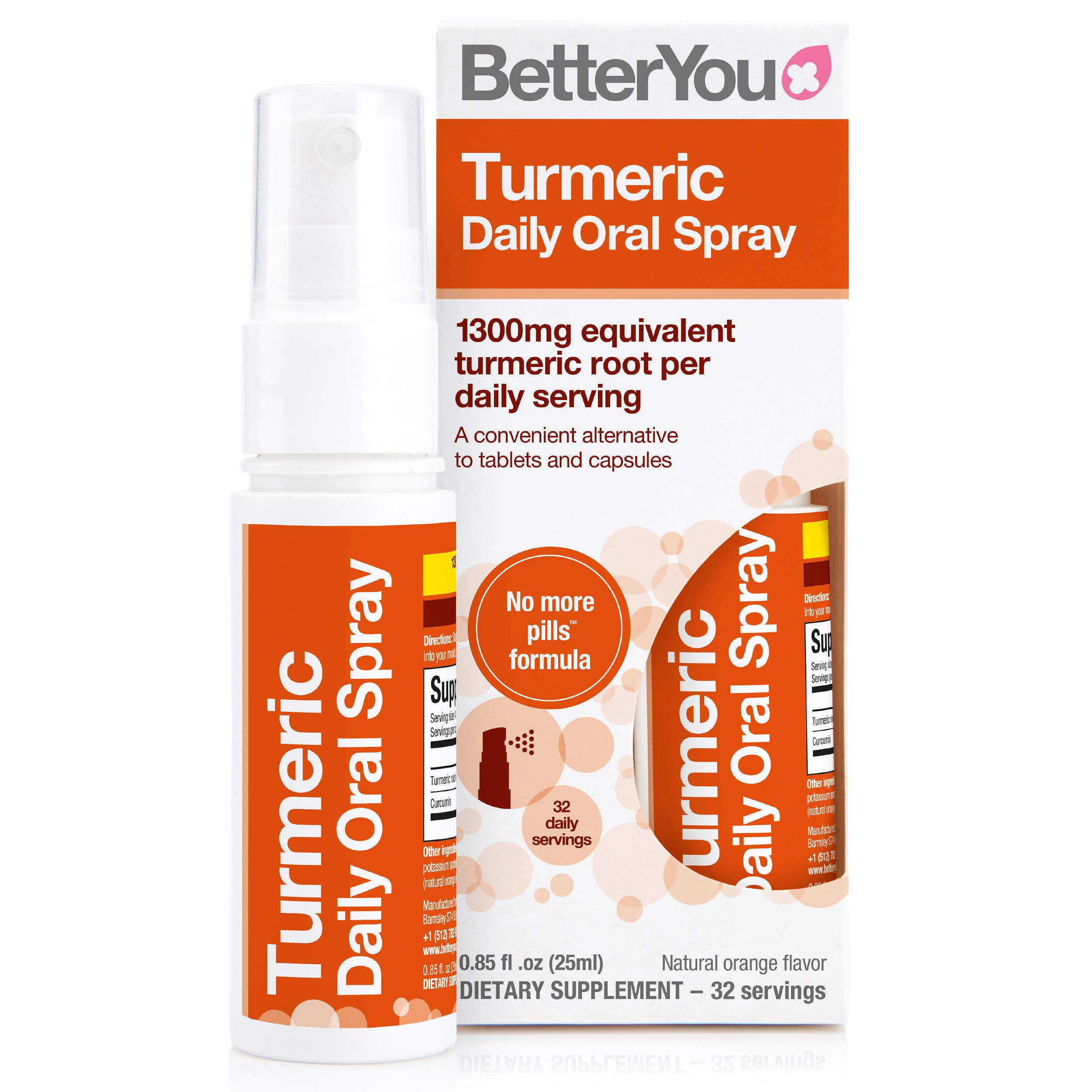BetterYou - Turmeric Oral Spray - 25ml