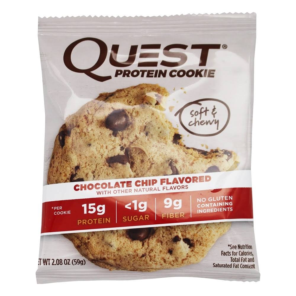 Quest Protein Cookie 59g : Chocolate Chip