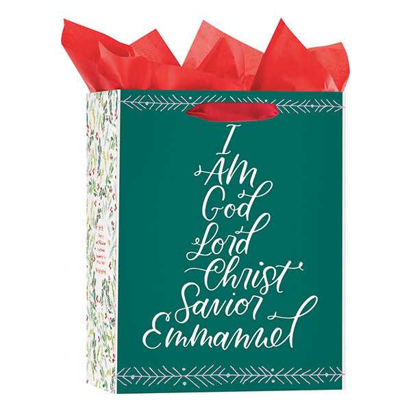 Gift Bag-Specialty-I Am-Psalm 34:3 Kjv-Large
