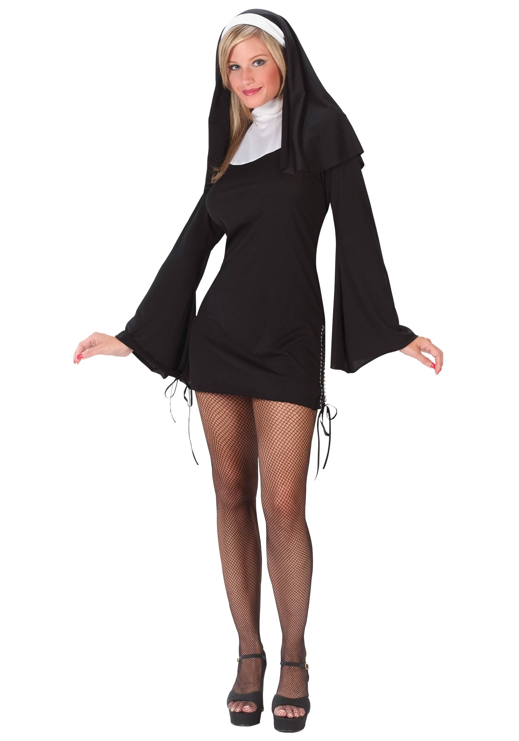 Nun Naughty Small Medium Costume
