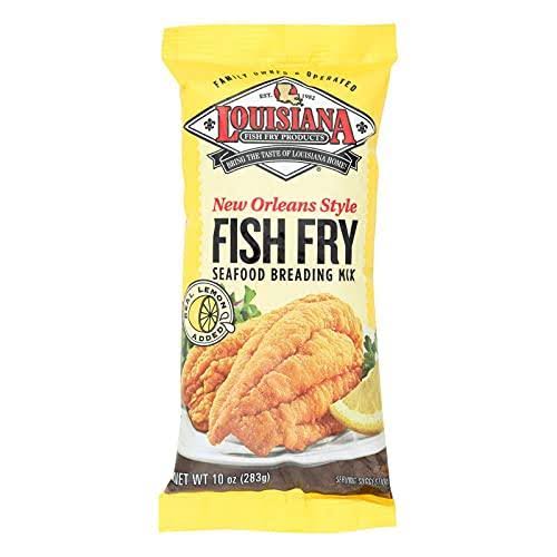 Louisiana New Orleans Style Fish Fry Seafood Breading Mix - 10oz