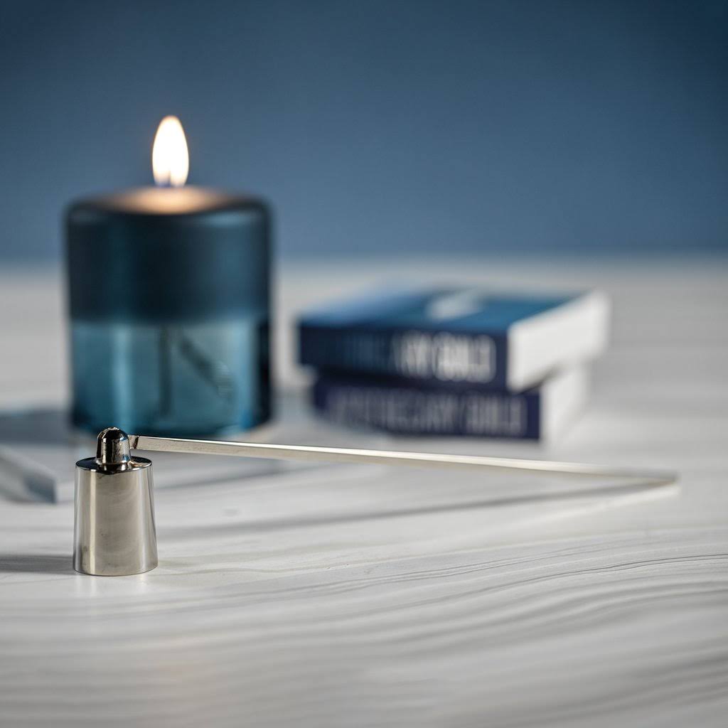Nickel Brass Candle Snuffer by Zodax