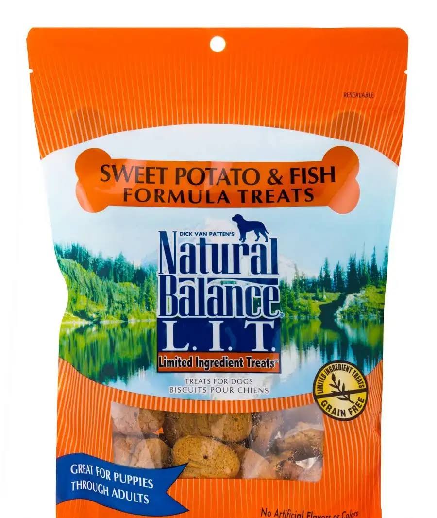 Natural Balance Formula Dog Treats - Sweet Potato & Fish, 14oz
