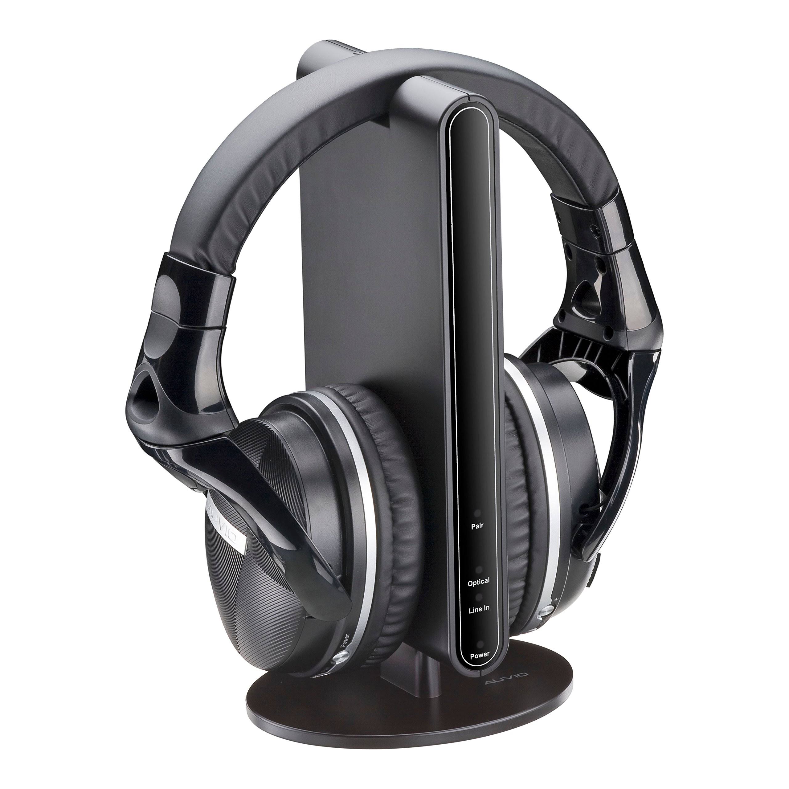 Auvio 3301089 Wireless Stereo Headphones - with Docking Station