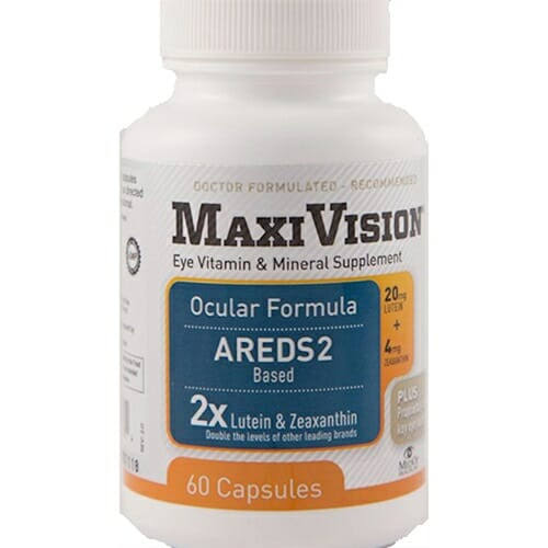 MaxiVision Ocular Formula - NAC Free - 1 Bottle (60 Capsules)