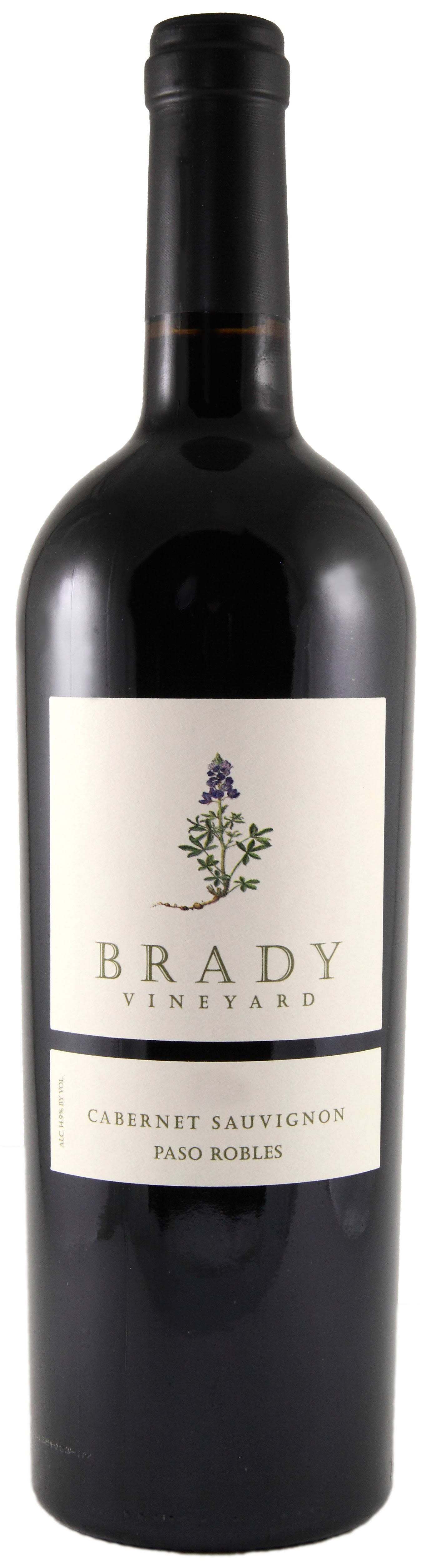 Brady Vineyard Cabernet Sauvignon, Paso Robles, 2011 - 750 ml