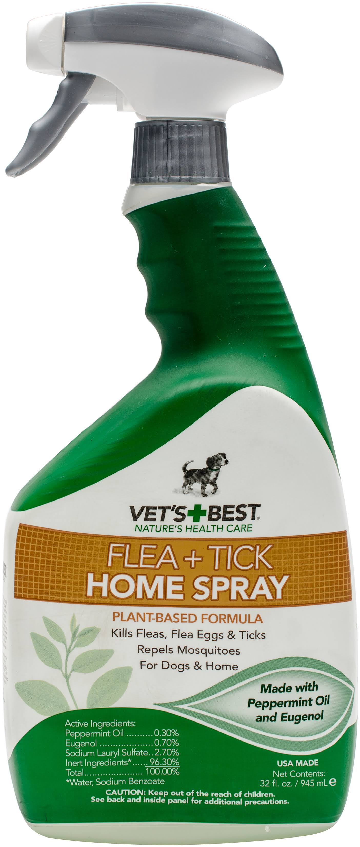 Vet's Best Natural Flea and Tick Home Spray - 945ml