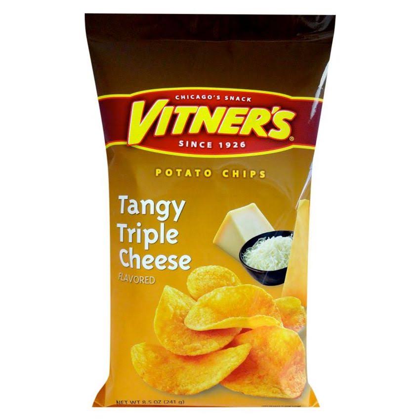 Vitner's Tangy Triple Cheese Potato Chips - 8.5oz