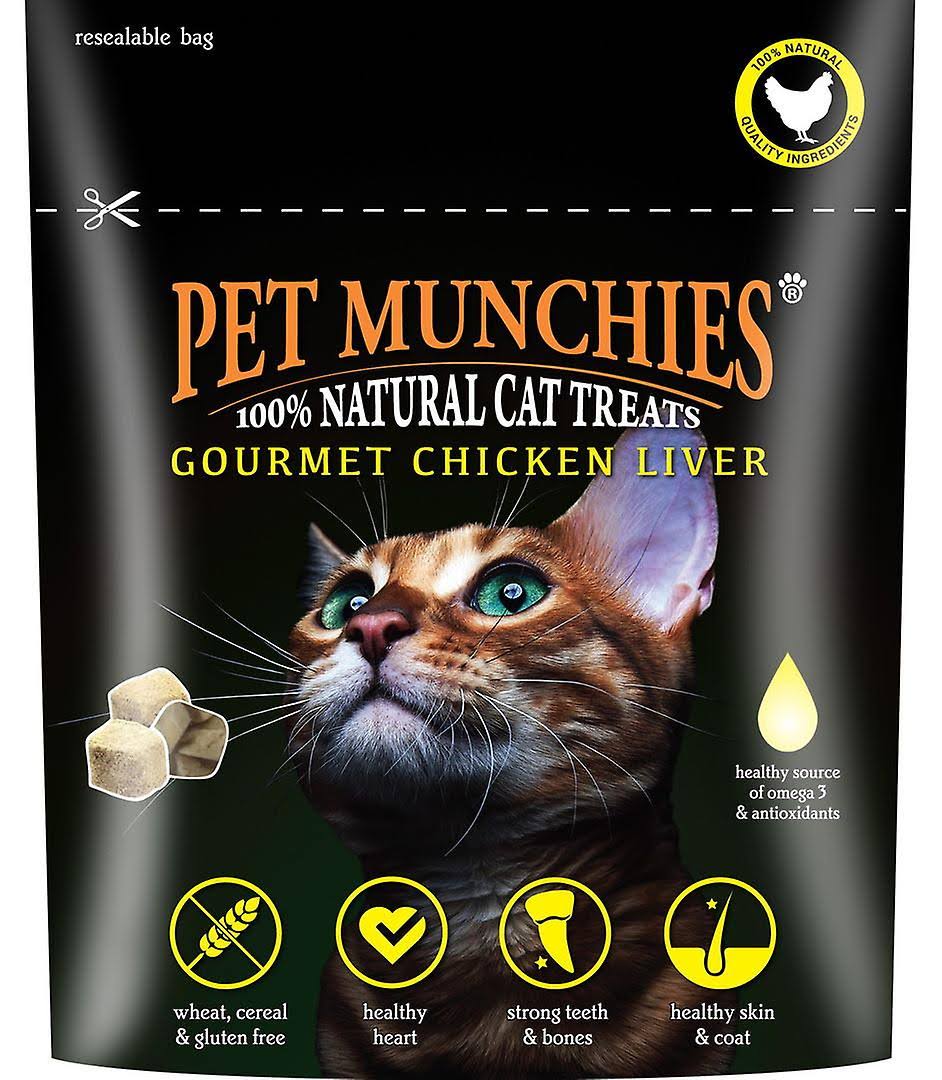Pet Munchies 100% Natural Chicken Liver Treats for Cat