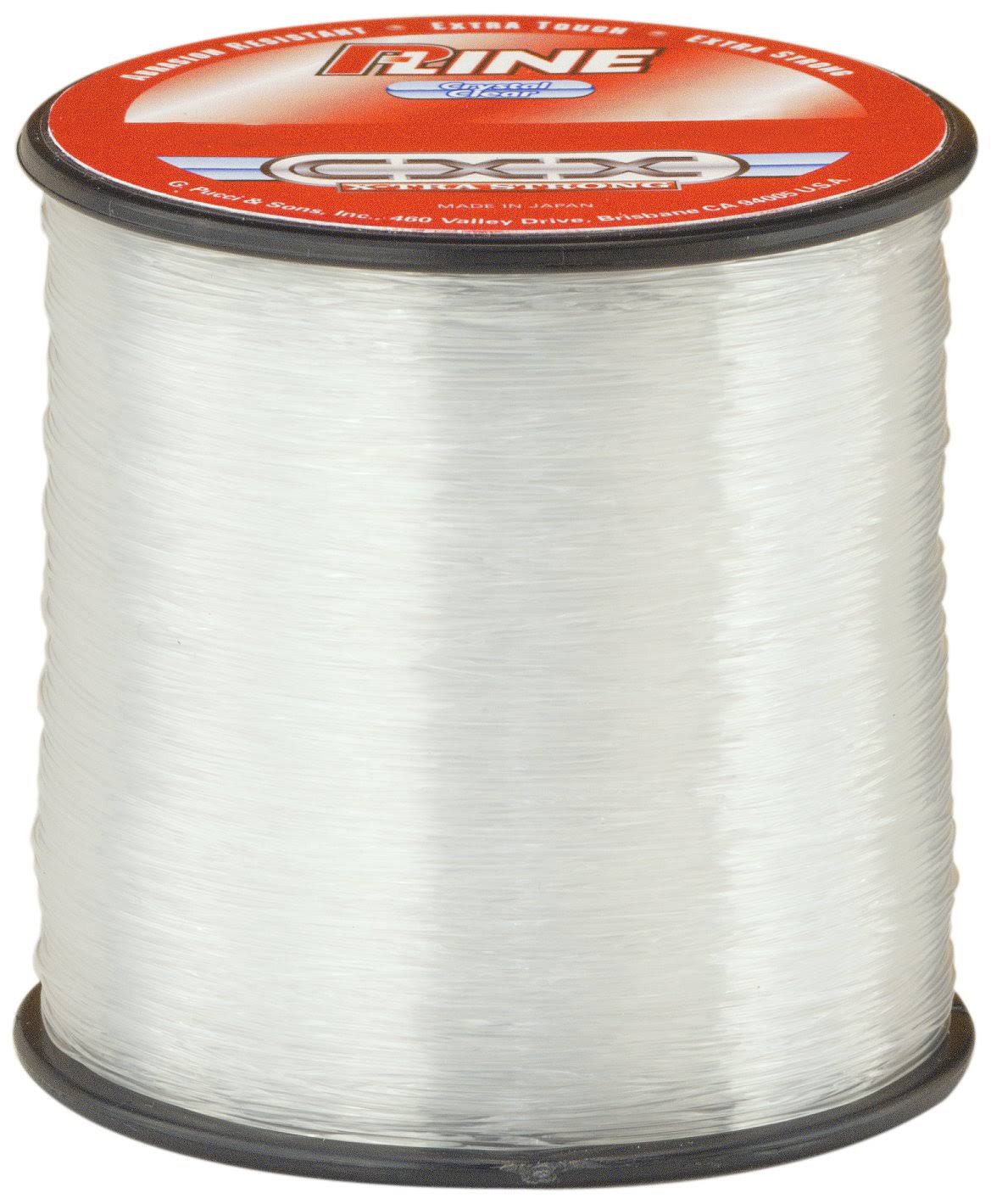 P Line CXX Xtra Strong Fishing Spool - Crystal Clear, 600yds