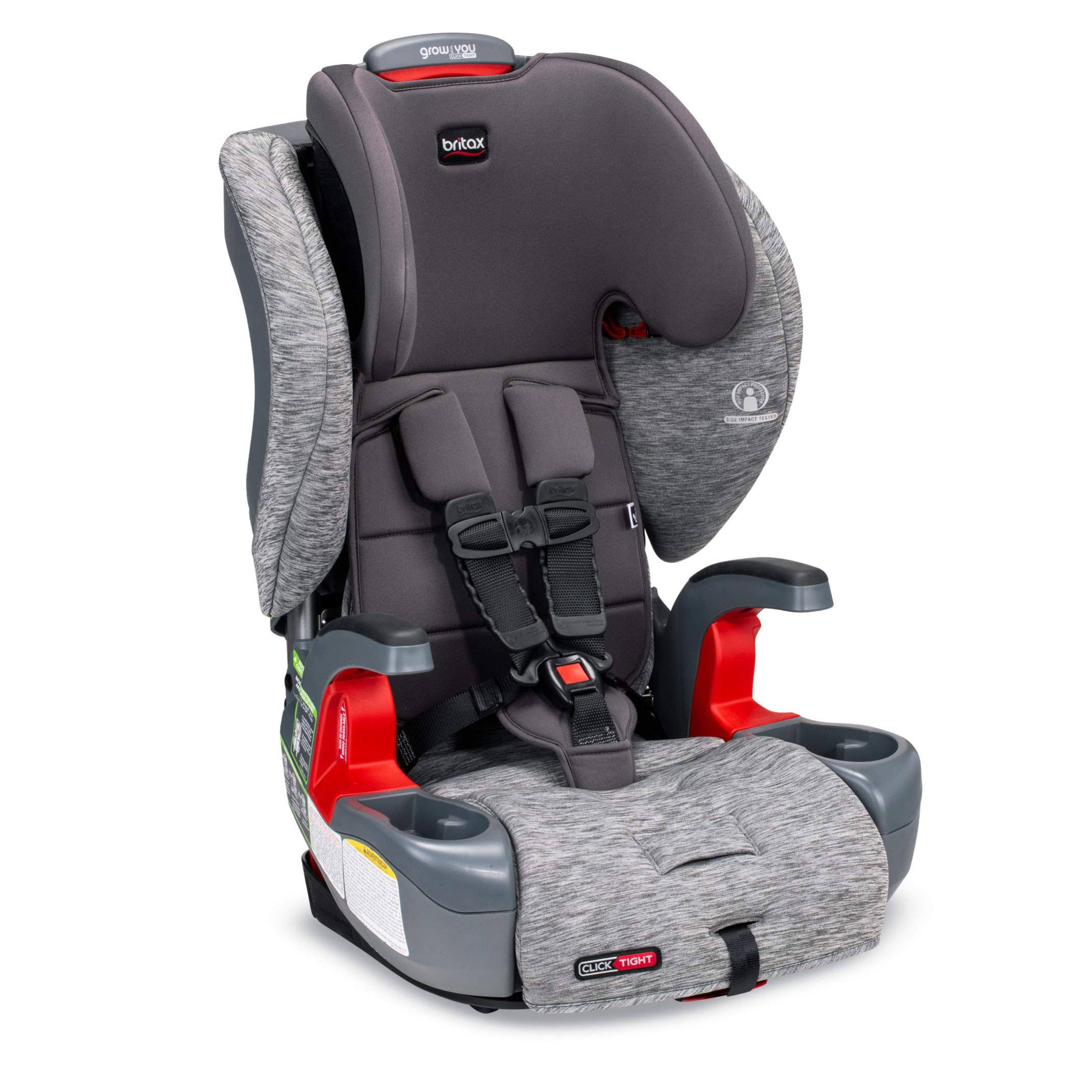 Britax Grow with You ClickTight Harness-2-Booster Car Seat, Asher