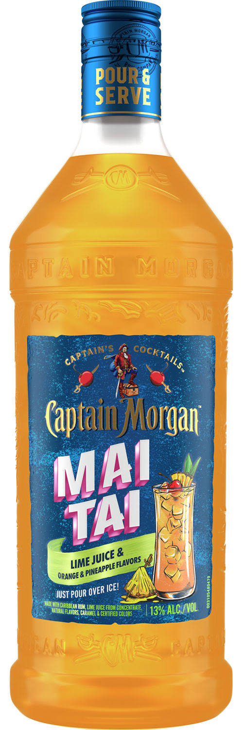 Captain Morgan Liquor MAI Tai 1.75L