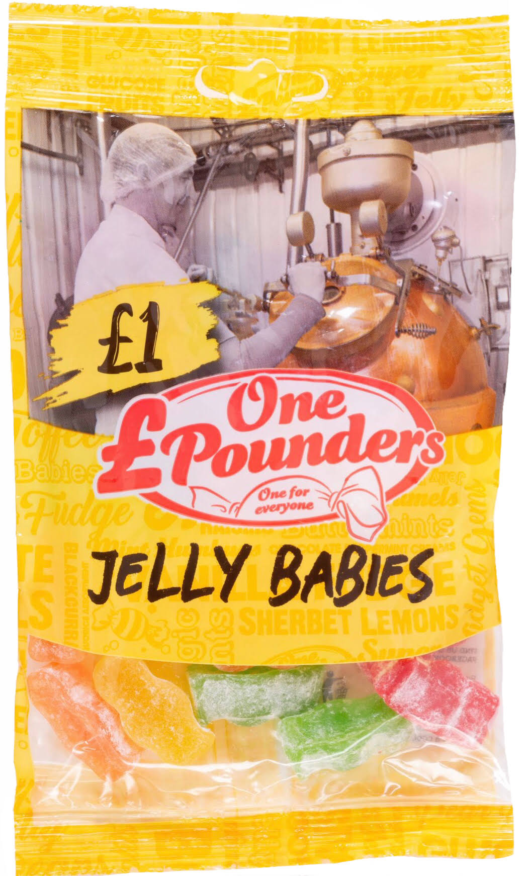 One Pounders - Jelly Babies 150g