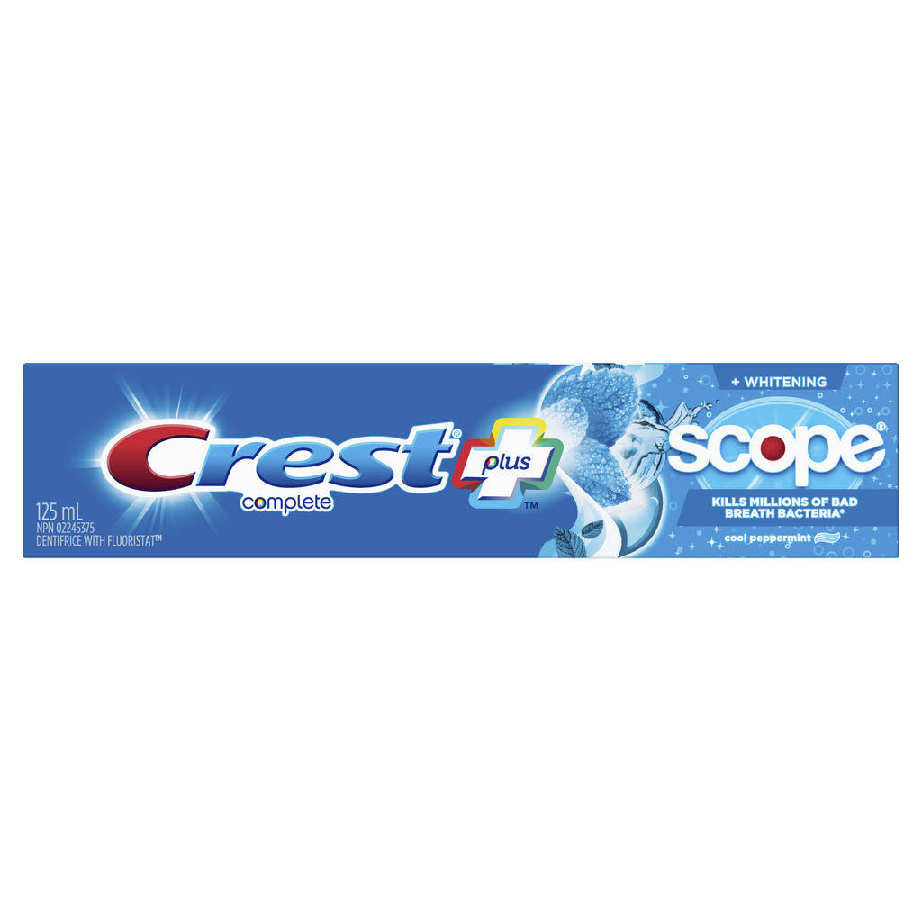 Crest Crest Complete WHT + Scope Pep 125.0 ml