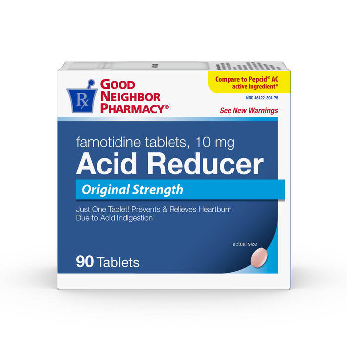 GNP Acid Reducer 10mg, 90 Tablets