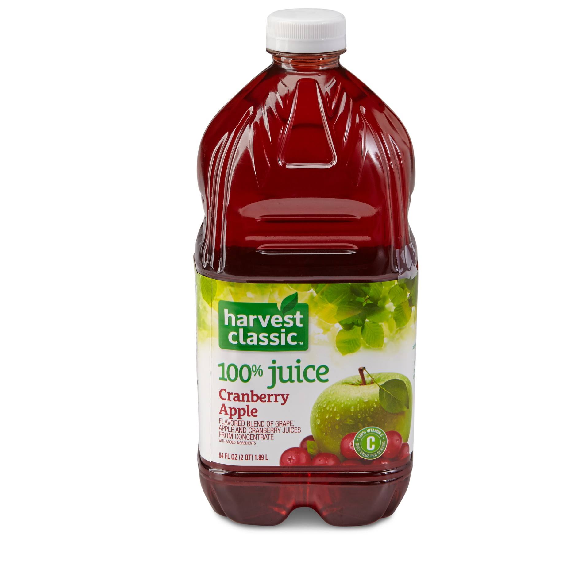 Harvest Classic 100% Cranberry Apple Juice - 64 fl oz