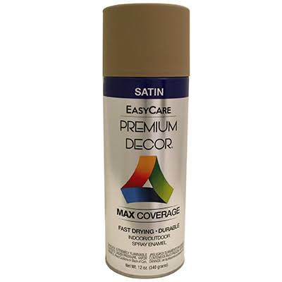 Enamel Spray Paint, Khaki Gloss, 12 oz., True Value, PDS154-AER
