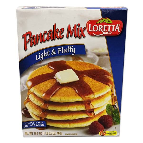 Loretta Light & Fluffy Pancake Mix - 16.5 oz